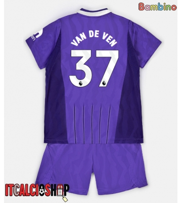 Tottenham Hotspur Micky van de Ven #37 Terza Maglia Bambino 2026-27 Manica Corta (+ Pantaloni corti)